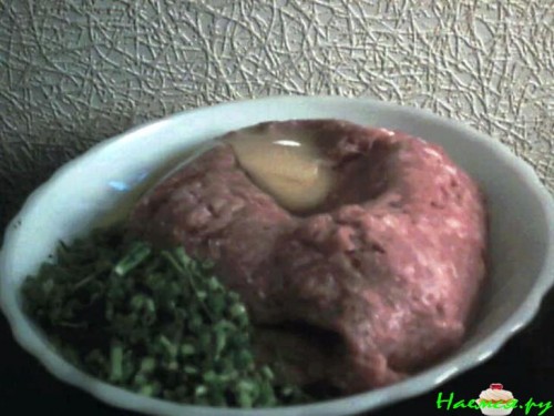 "Куриные котлетки с зеленью"