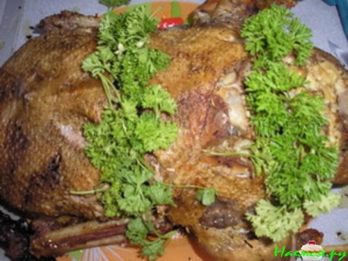 Фаршированная утка