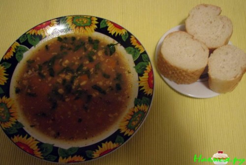 Ореховый супчик