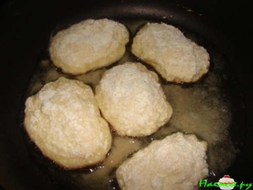 Сырники с начинкой из киви