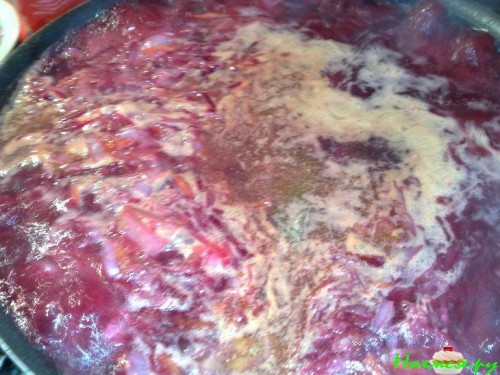 "Борщёк моего детства"