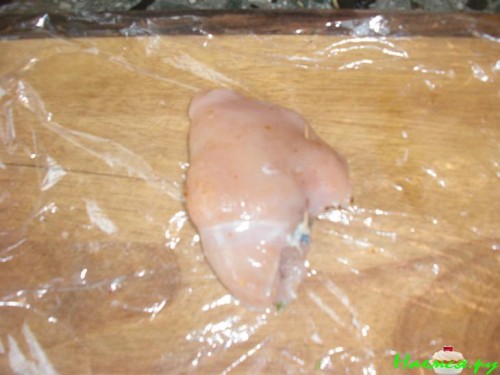 Курочка с баклажаном