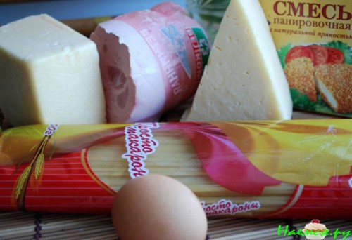 Биточки из спагетти