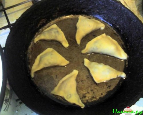 Грибной суп с «ушками»