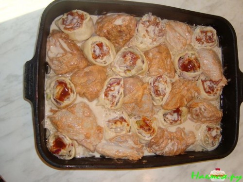 "Двойная радость" с луковыми розами