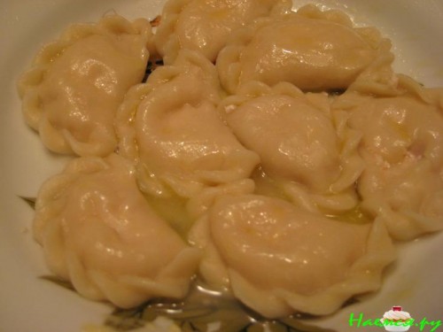 Вареники с творогом (салёные) - вариант