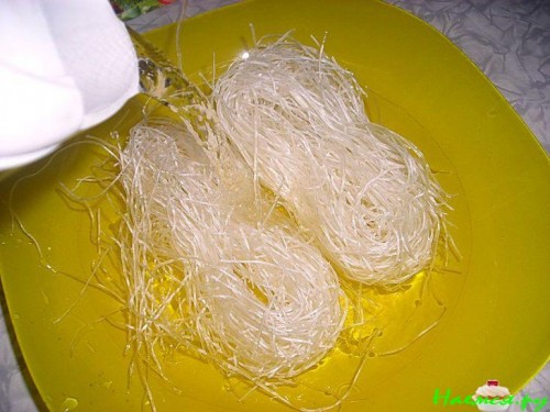 Рисовая лапша по-корейски