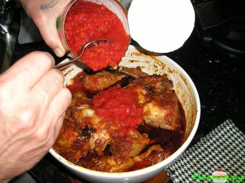 Чахохбили из кур 