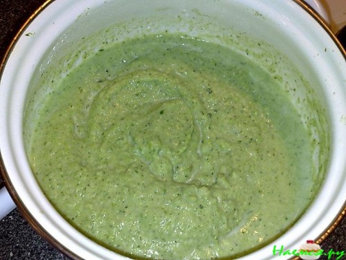 Суп-пюре из брокколи и цветной капусты