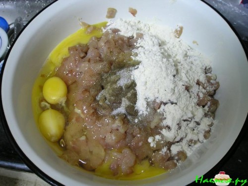 Котлетки куринные