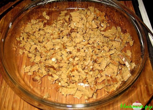 Картофельная запеканка с печенкой