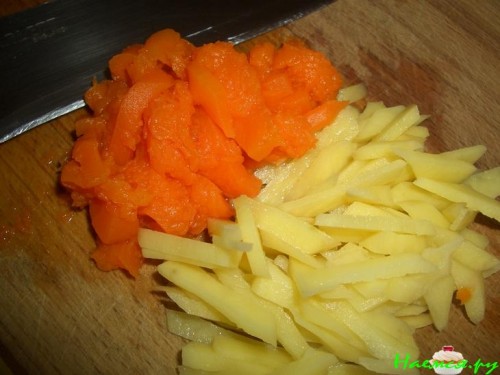 Домашняя лапша с овощами (с 1 года)