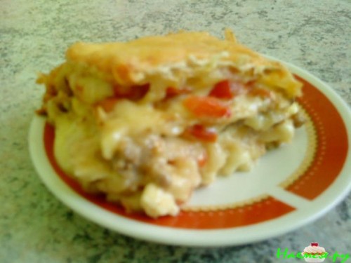 А-ля лазанья из мацы 