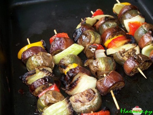 Овощной шашлык-Овощной салат-Овощной тоститос 3 в(из) 1!!!