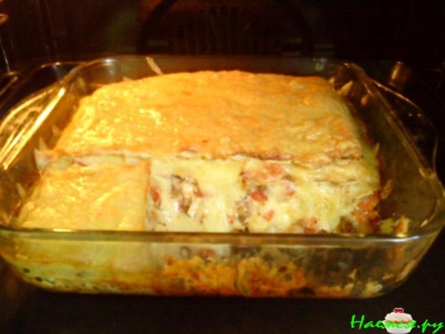 А-ля лазанья из мацы 