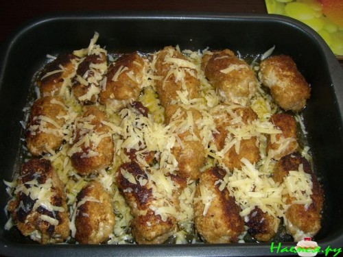 Мини котлетки куриные