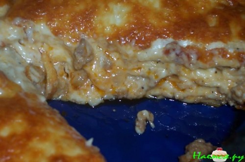 Лазанья из лаваша