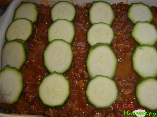 Лазанья с цуккини