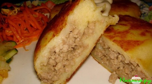 Картофельные зразы с нежирной свининой