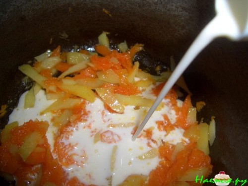 Домашняя лапша с овощами (с 1 года)