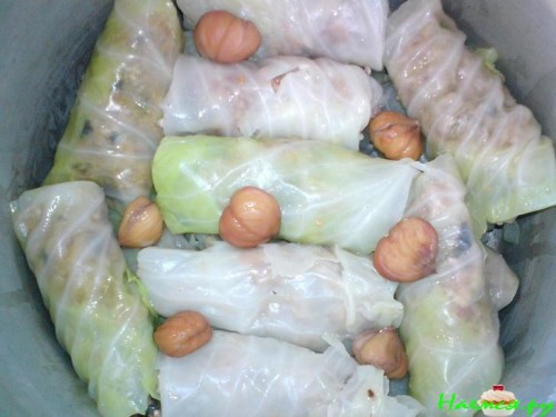 Келем долмасы или голубцы по азербайджански