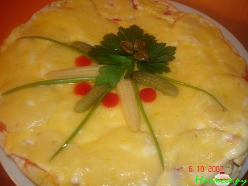 Пицца-лазанья по-русски