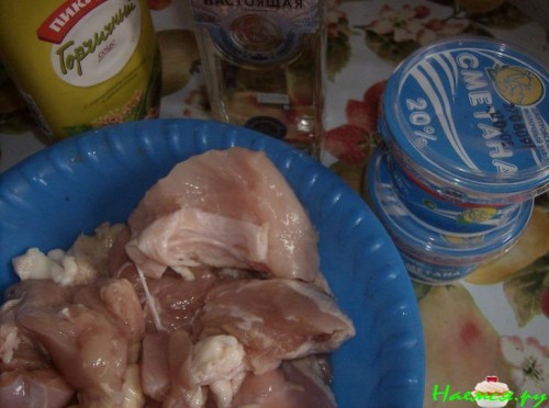 Шашлык из страуса