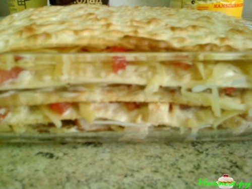 А-ля лазанья из мацы 