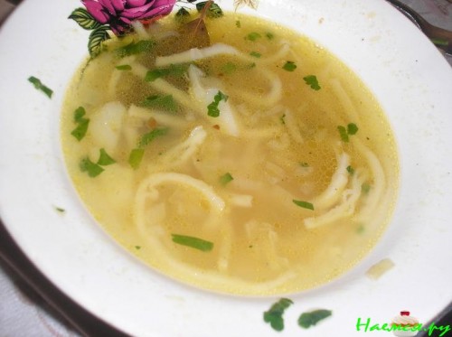 "Лапша домашняя" собственного производства