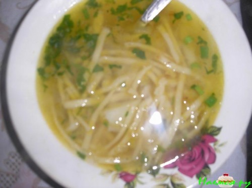 "Лапша домашняя" собственного производства