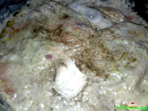 Свинина тушеная в пиве