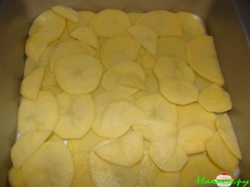 Картофельная запеканка "Золотистая" с брынзой