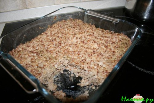 Гречневая запеканка с печенкой