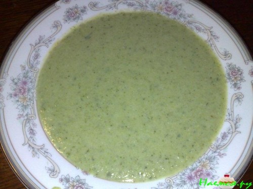 Суп-пюре из брокколи и цветной капусты