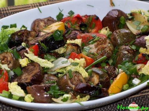 Овощной шашлык-Овощной салат-Овощной тоститос 3 в(из) 1!!!