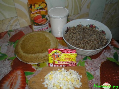 А-ля смоленская каша с блинчатым пирогом