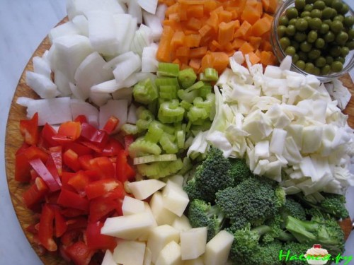 Супчик овощной