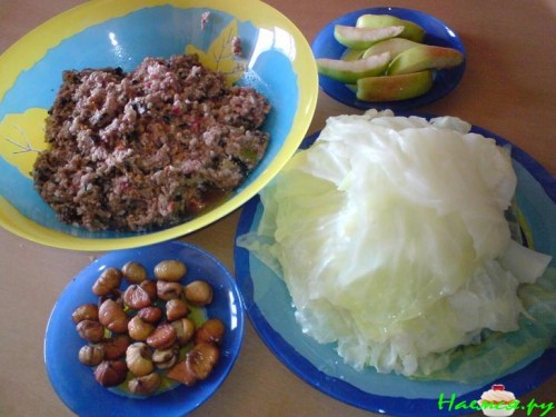 Келем долмасы или голубцы по азербайджански