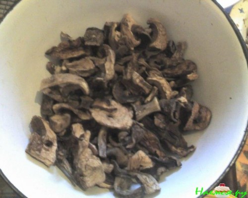 Грибной суп с «ушками»