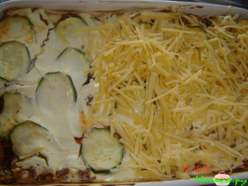 Лазанья с цуккини