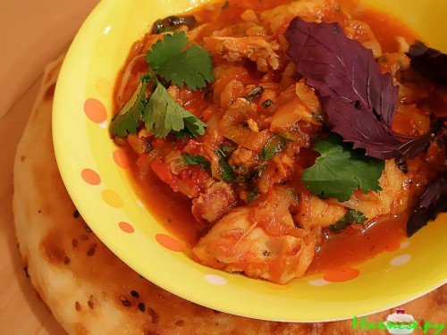Чахохбили с курицей