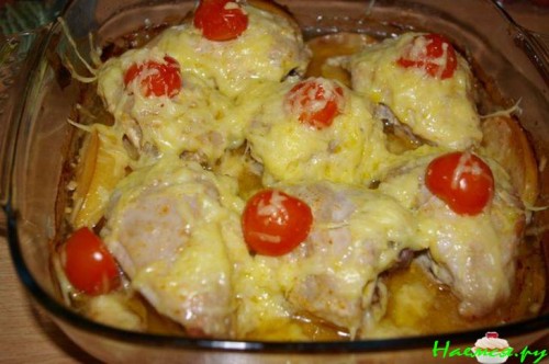 Курочка с айвой