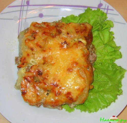 Картофельная запеканка со сливками