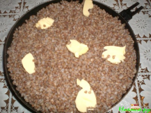 Гречневая каша с грибами