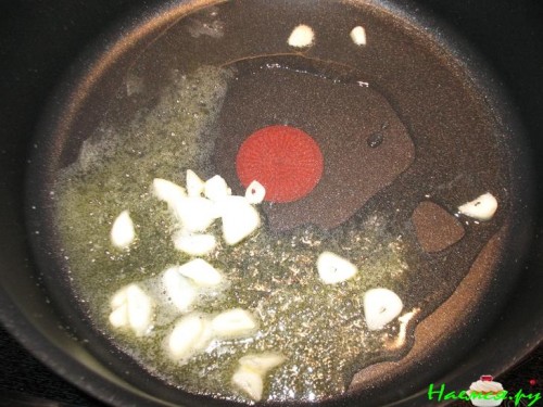 Картошка жареная с чесночком