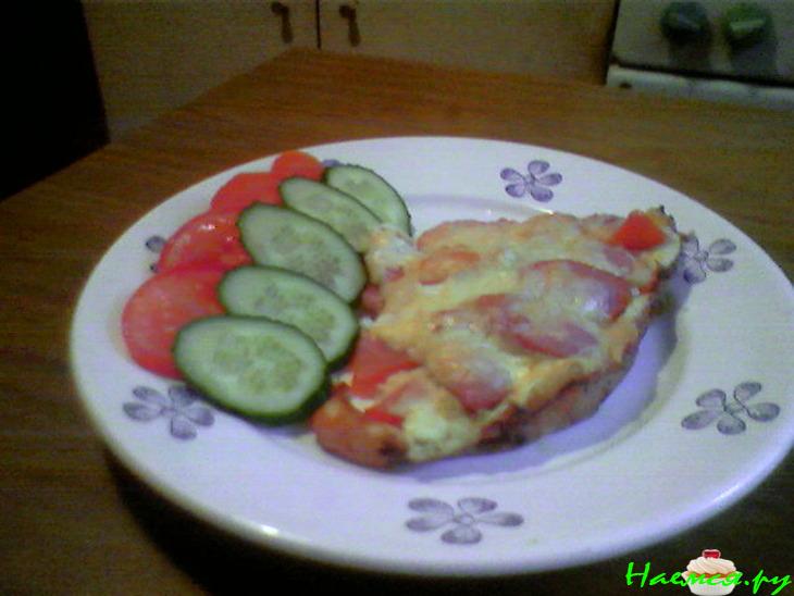 "Пицца" из кабачков