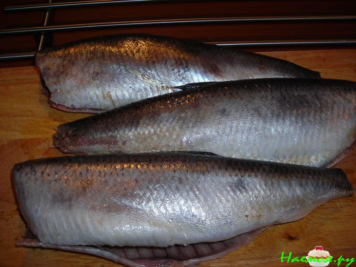 Селёдка тушеная в рассоле