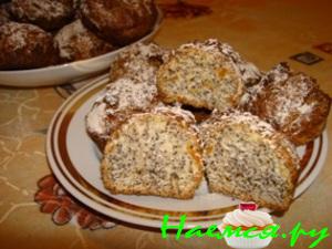 Медовые булочки с маком