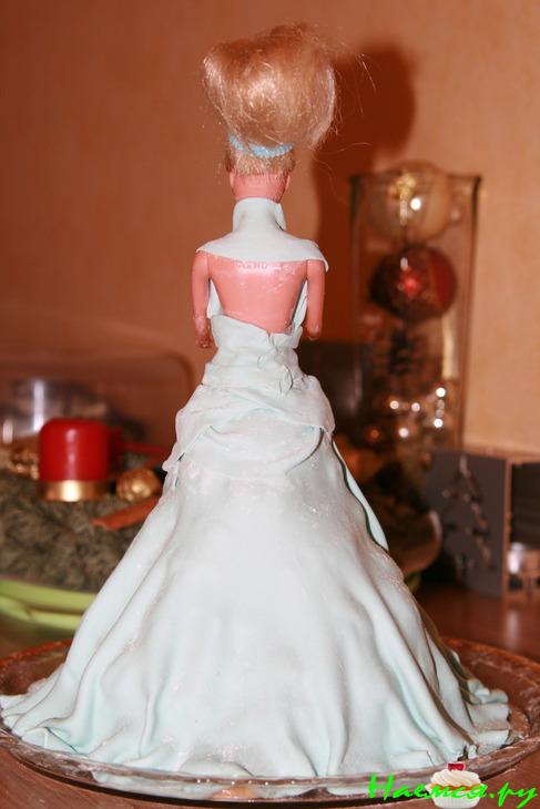 Торт "Барби" из заварного теста Торт "Барби" из заварного теста