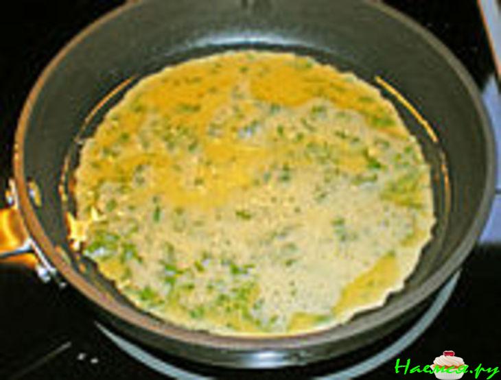 Омлет-калцоне на завтрак